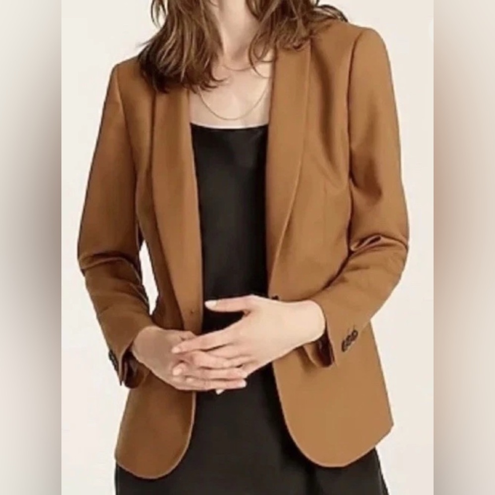 J. Crew Women's Camel/Brown Blazer